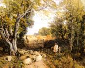 弗雷德里克威廉休谟 - Hulme Frederick William Landscape In Wales